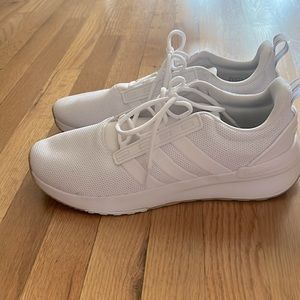 Adidas cloud foam white sneakers